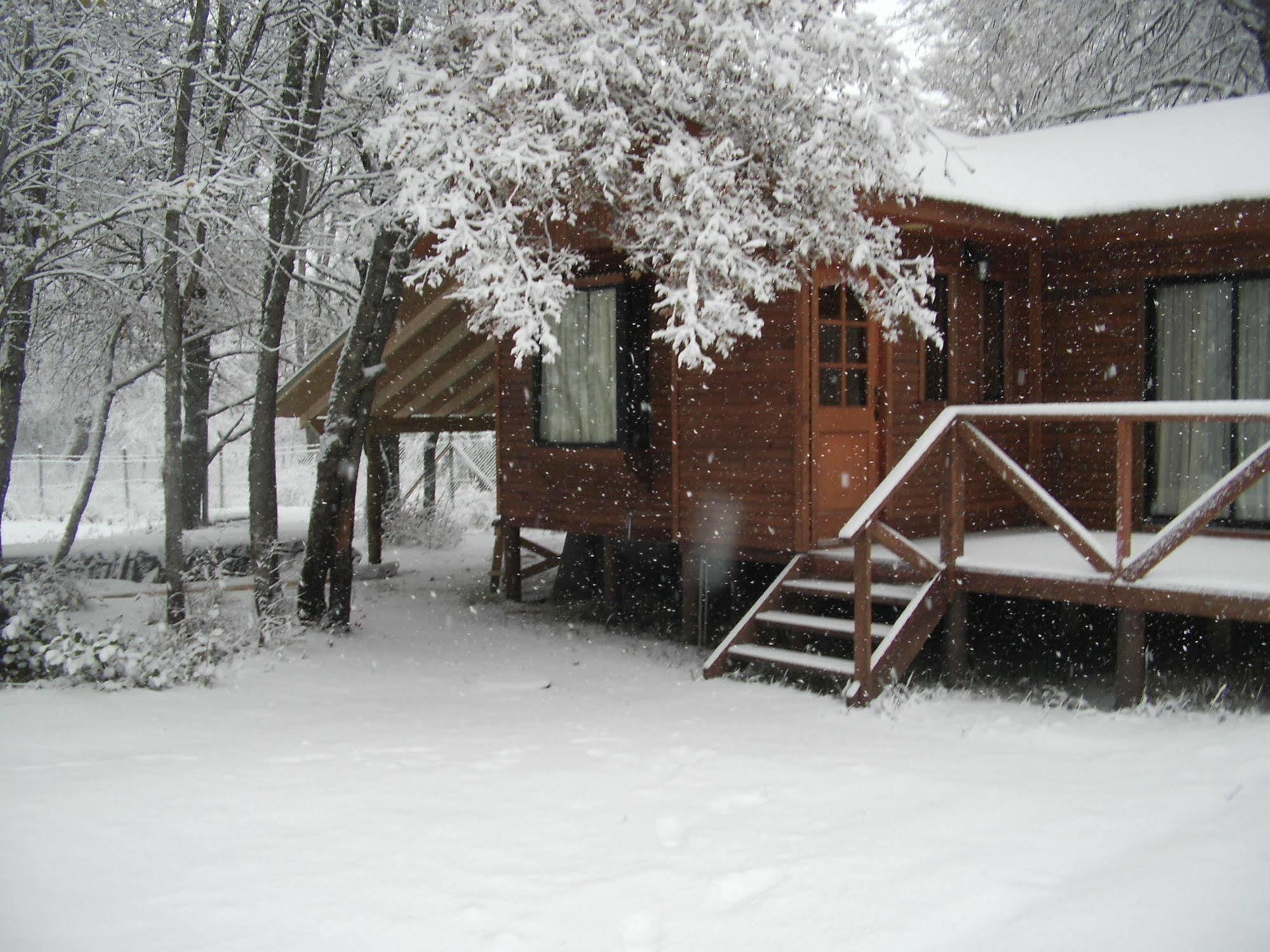 Cabanas Roble Quemado Las Trancas Ngoại thất bức ảnh